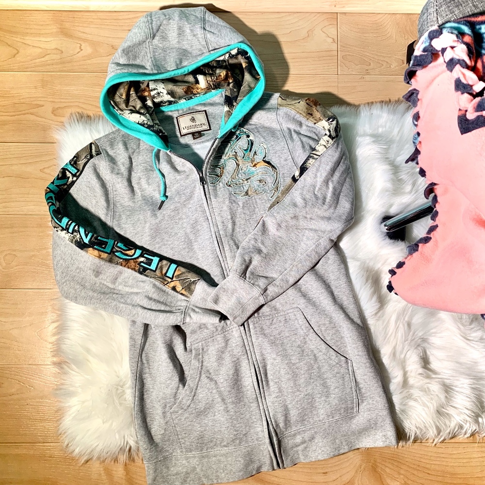 Tunic Camo Sweatshirt